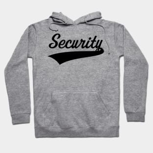 Security Lettering (Team / Service / Black) Hoodie